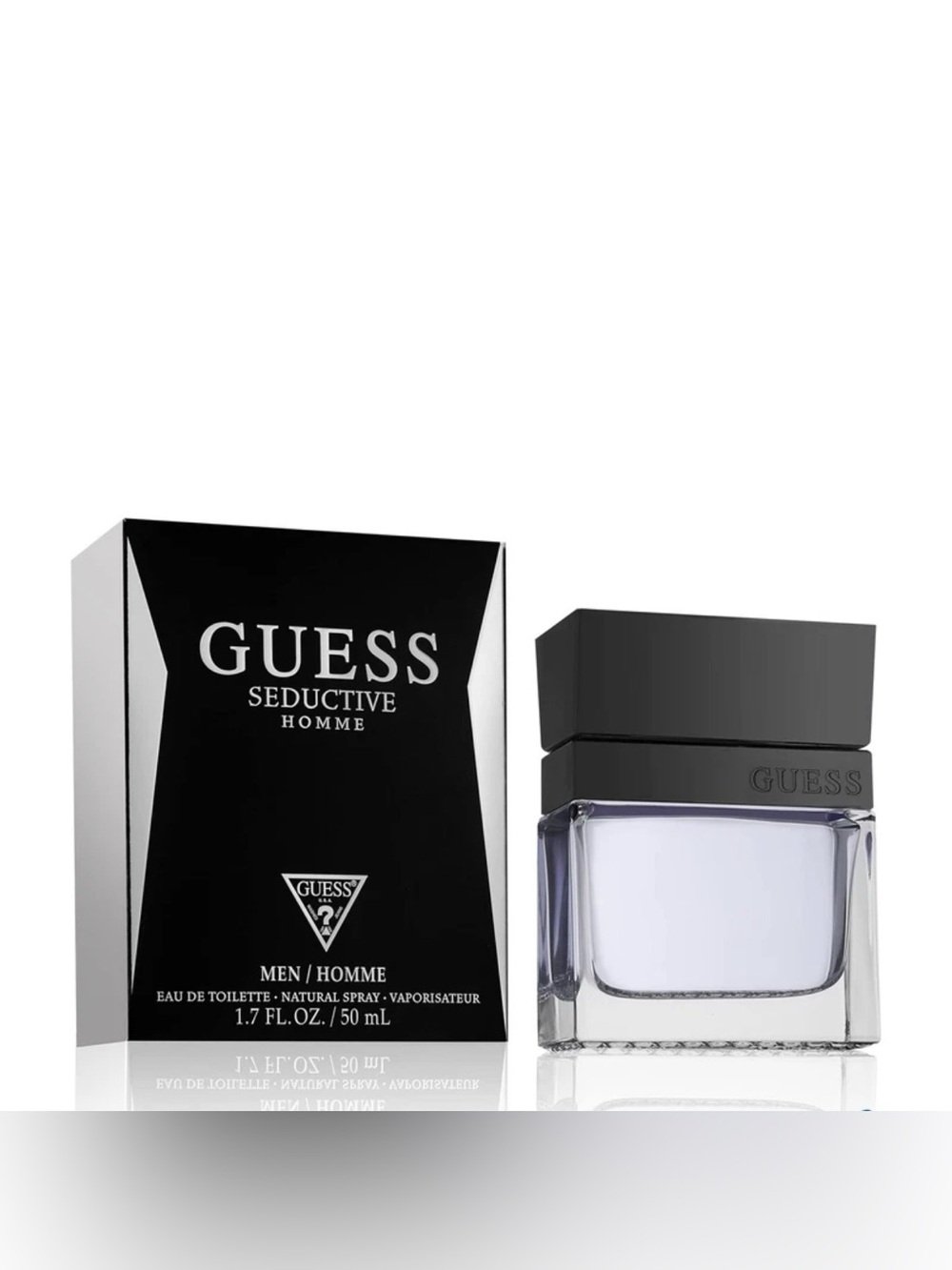 Guess Seductive Homme For Men Eau de Toilette Spray 1.7 oz/50 ml  Sealed, NEW